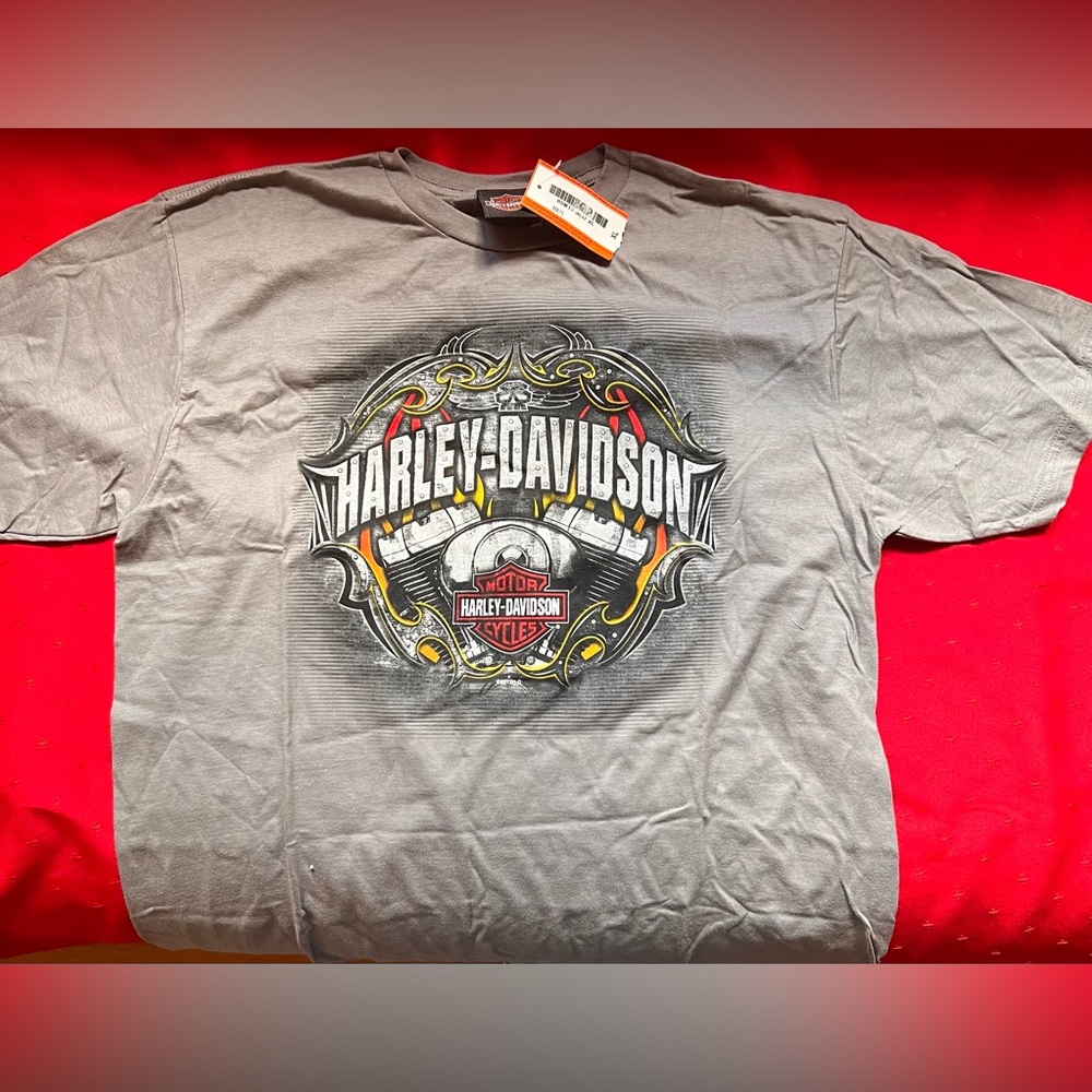 Harley-Davidson Charcoal Graphic Tee